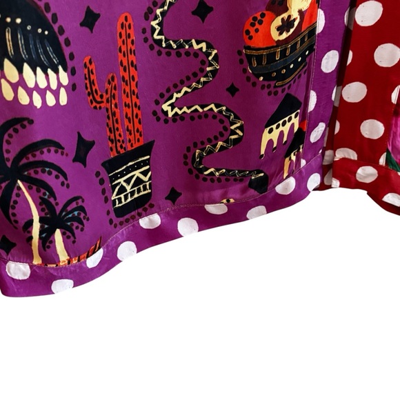 FARM Rio Colorful Jungle Print Long Sleeve Dress - Picture 5 of 15